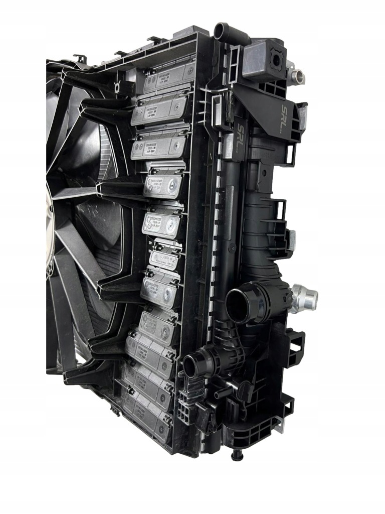 фото №3, Комплект 3xchłodnica ac вентилятор mercedes gla h247 gla45 amg a0999066102