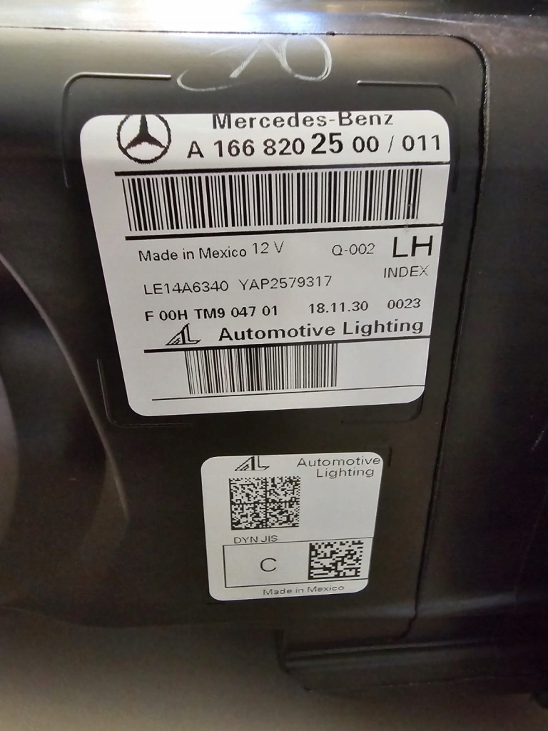 фото №9, Лампа передня ліва лівий перед mercedes gls x166 w166 led ils nowa