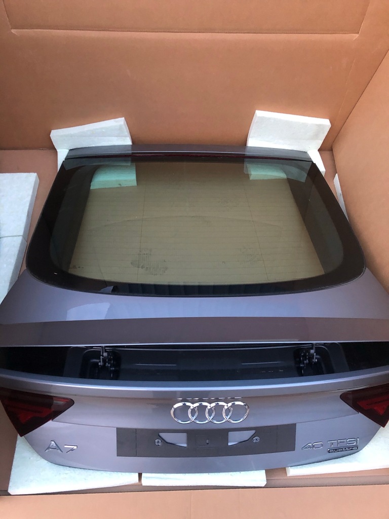 фото №6, Audi a7 rs c7 4g спойлер задній кришки lx7p lz7g