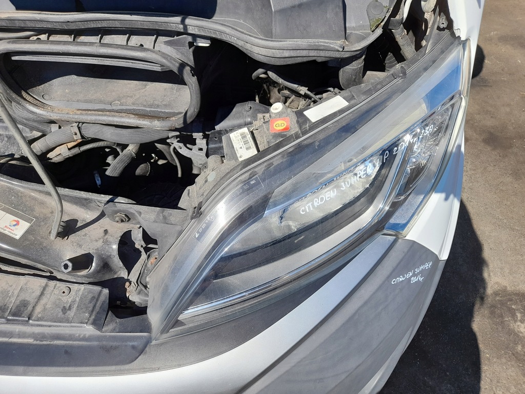 фото №11, Citroen jumper 2014 лампа лівий перед ліва передня