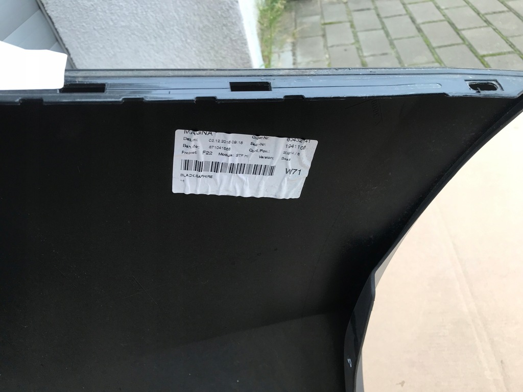 фото №7, Bmw 2 f22 f23 бампер задняя задний