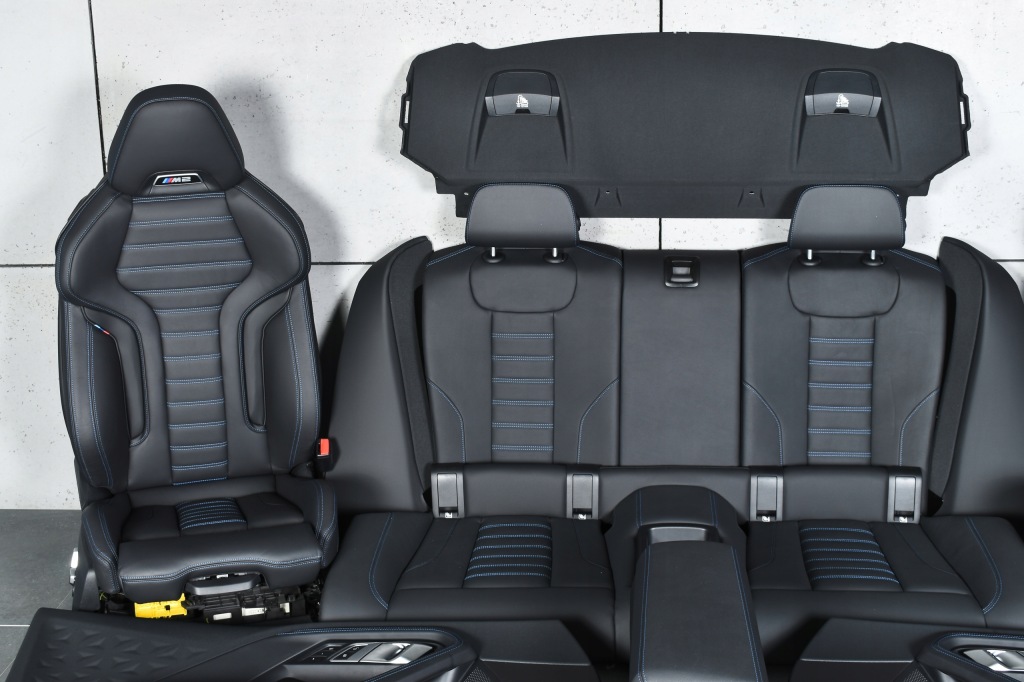 фото №3, Bmw m2 g87 2 g42 сидіння сидіння салон середина оббивка електрика m-power