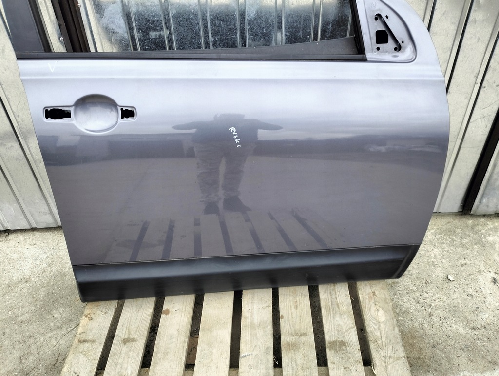 фото №6, Дверь правое правый перед nissan qashqai i j10 +2 2006-2009 цвет b52 g