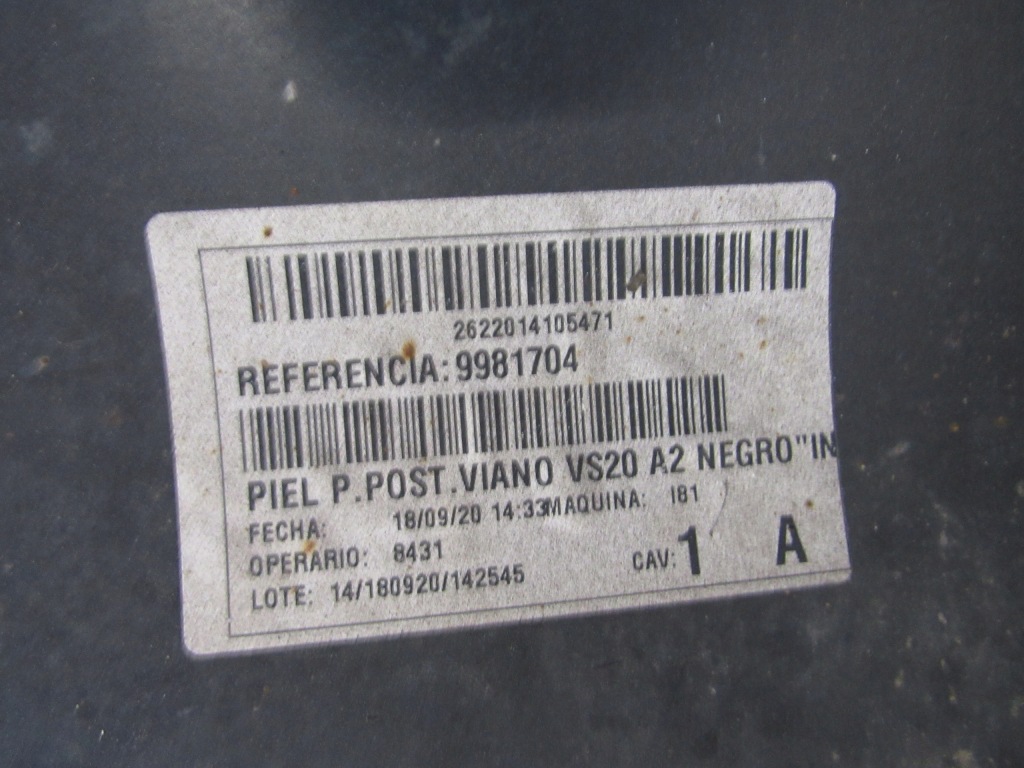 фото №10, Mercedes w447 2014-2023 бампер задняя