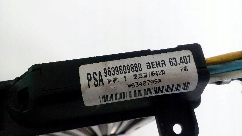 фото №8, Отопитель электрическая peugeot 307 9639609880