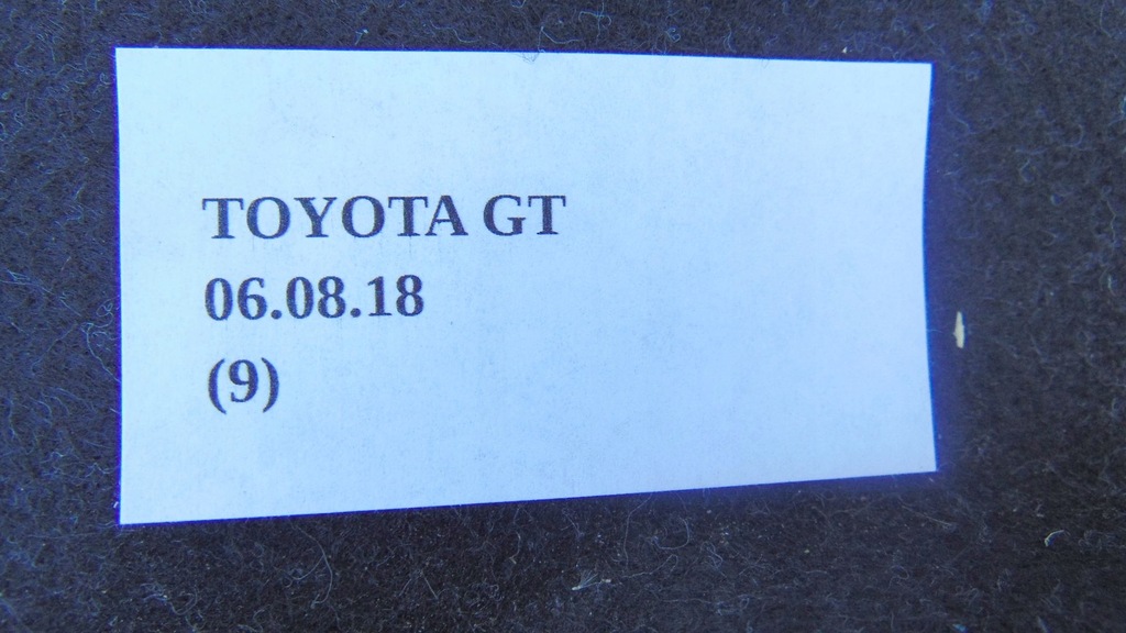 фото №5, Оббивка обшивка багажника toyota gt86
