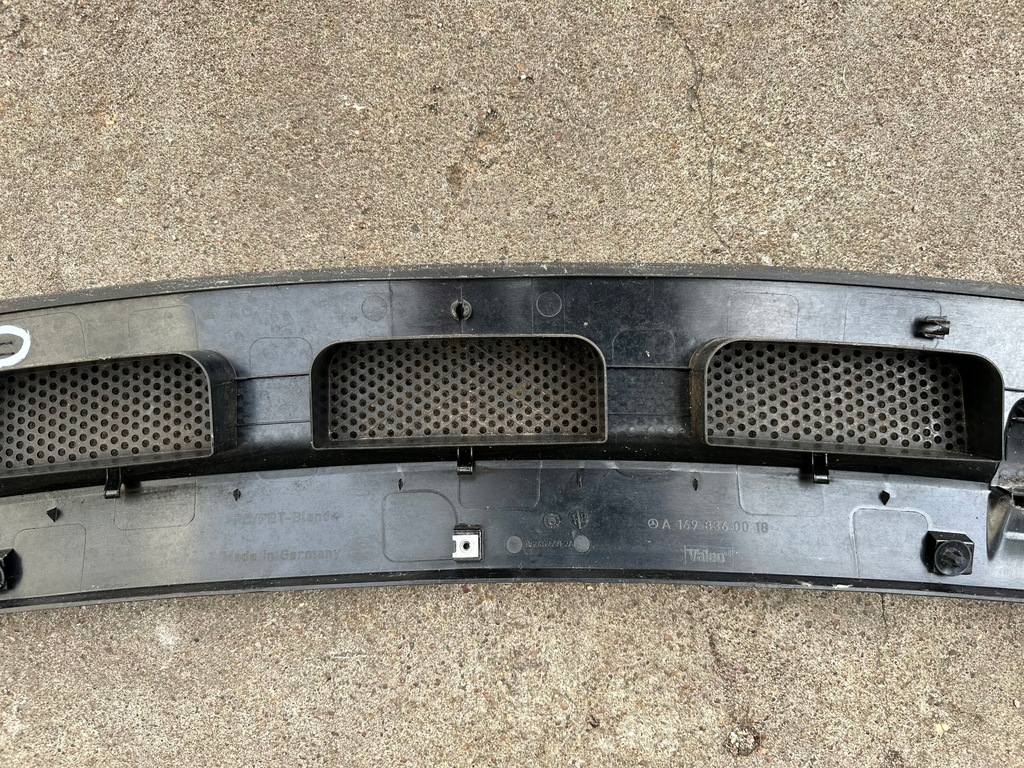 фото №11, Mercedes a klasa w169 решётка молдинг защита капот жабо впуск воздуха