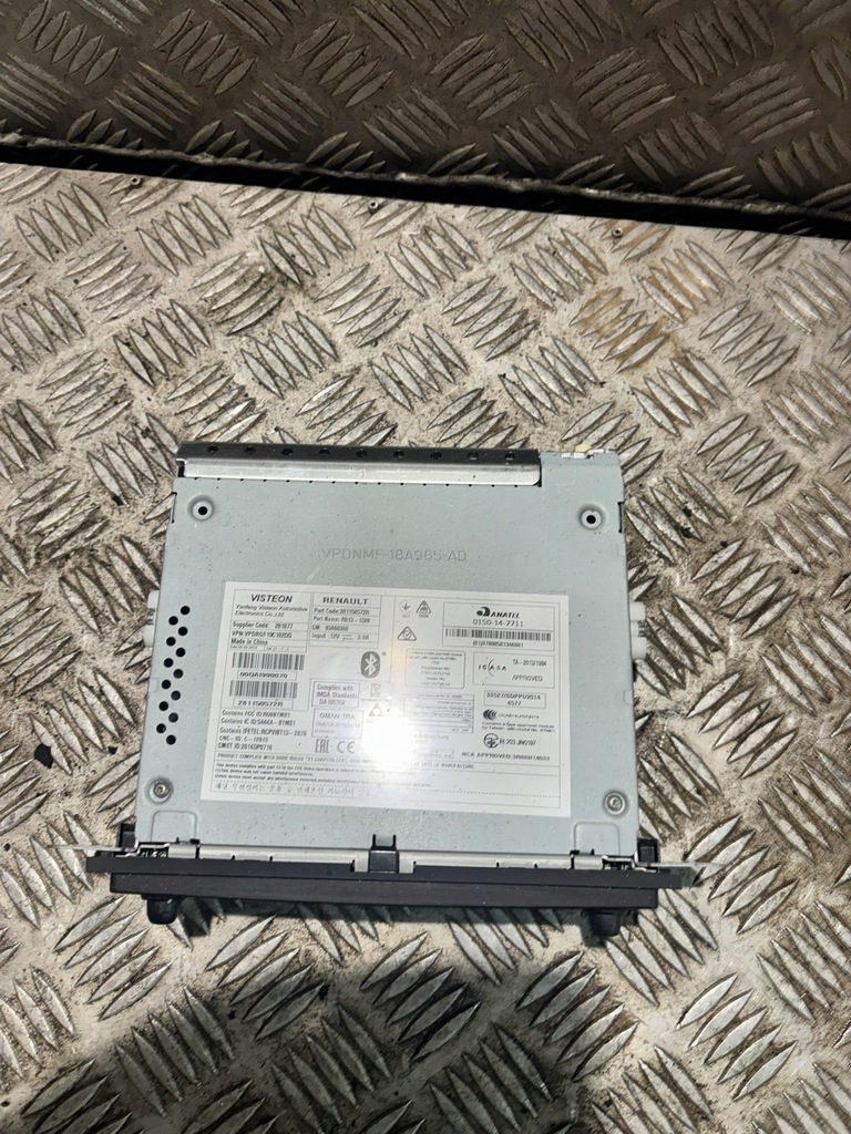 фото №1, Радіо renault traffic iii opel vivaro b радіо bluetooth usb 281150572r