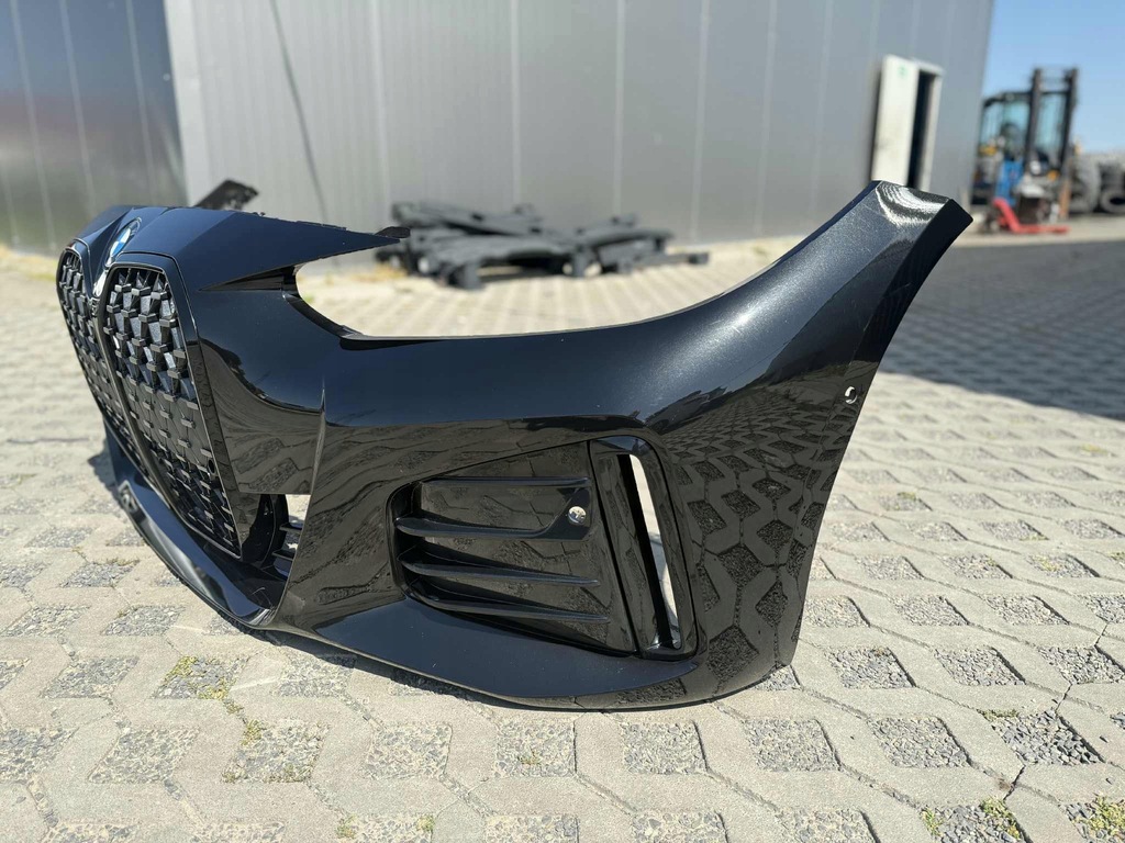 фото №7, Bmw 4 g26 m-pakiet бампер перед передній 6xpdc blacksapphire 475 kompletny