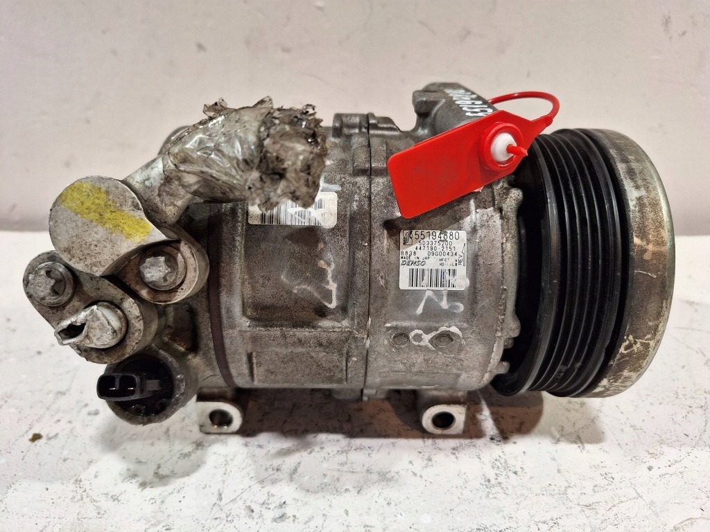 фото №1, Компрессор кондиционера 55194880 fiat grande punto 1.4 8v 05-