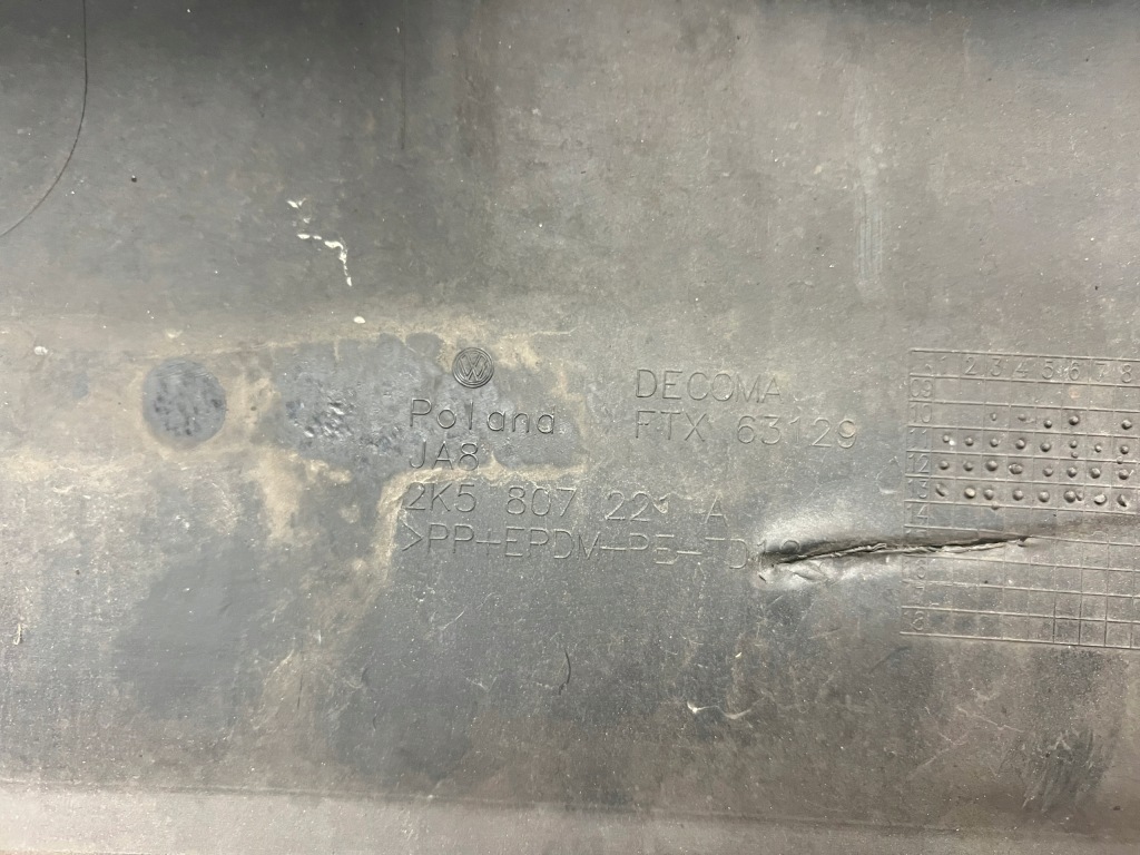 Vw caddy 2k5 lift бампер передний решётка радиатора 10-15 Цена