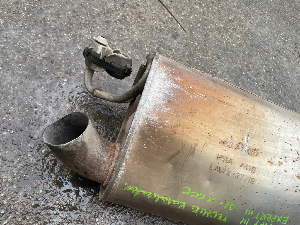 фото №5, Гаситель выхлоп citroen jumpy iii expert iii psa 4418