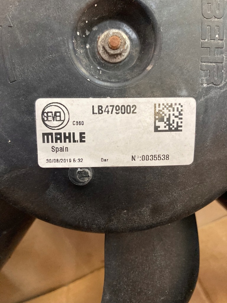 фото №12, Ducato boxer jumper lift 17- вентиляторы радиатора