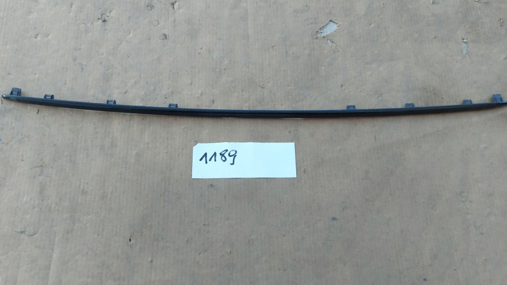 фото №1, Молдинг бампера задняя toyota auris ii 15-18 lift hb