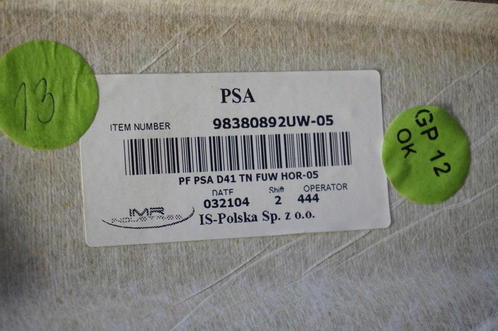 фото №11, Потолок citroen ds4 ii 98380892uw