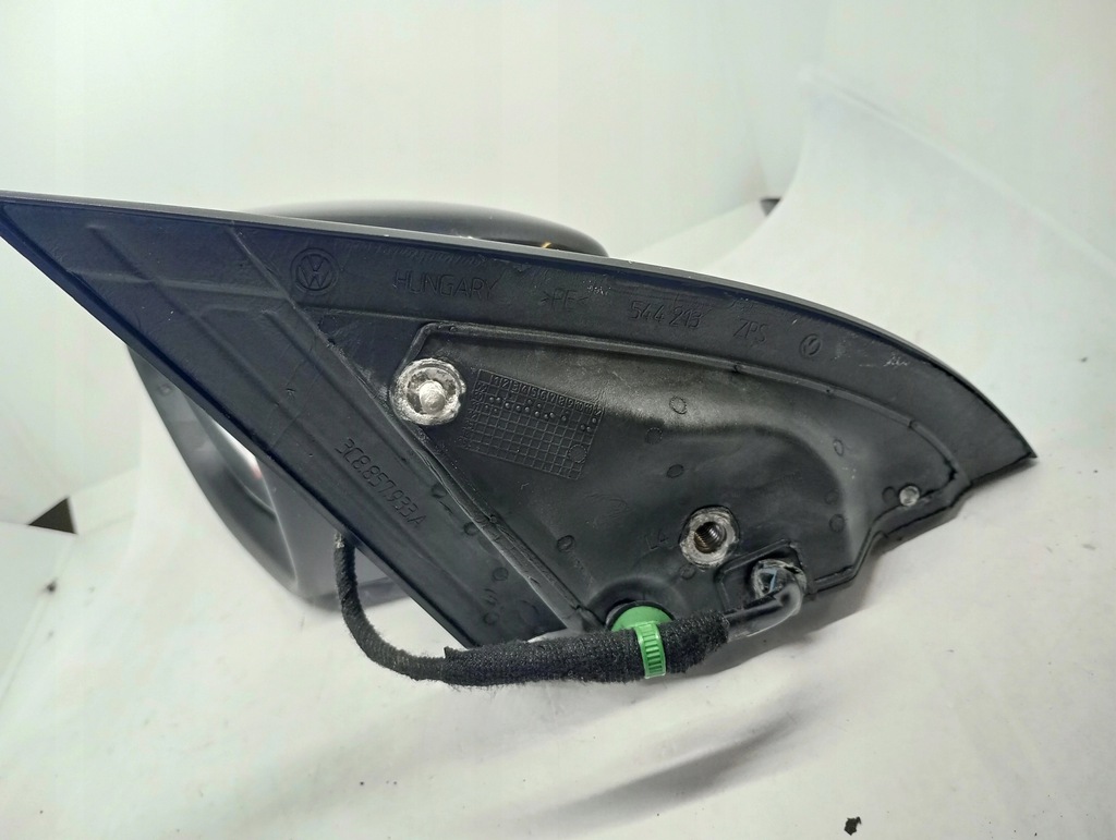 фото №8, Дзеркало ліва чорні vw passat cc 6pin lc9x 3c8857933a