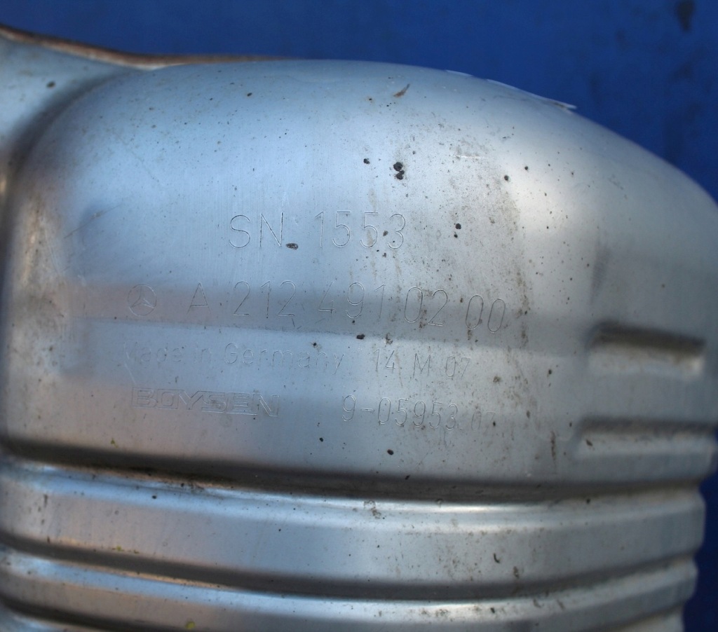 фото №9, Система випускний глушники кінцеві гасник комплект mercedes w212 lift kombi 14r