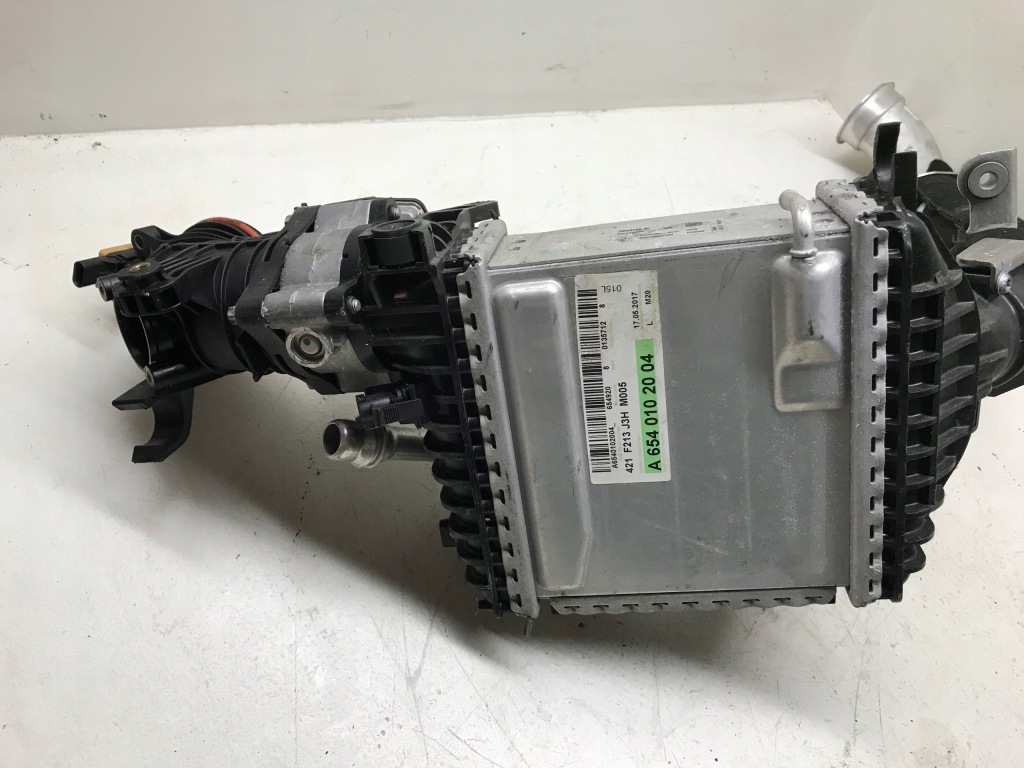 Mercedes e klasa 2.0 cdi 654 w213 радиатор воздуха интеркулер с Разборки