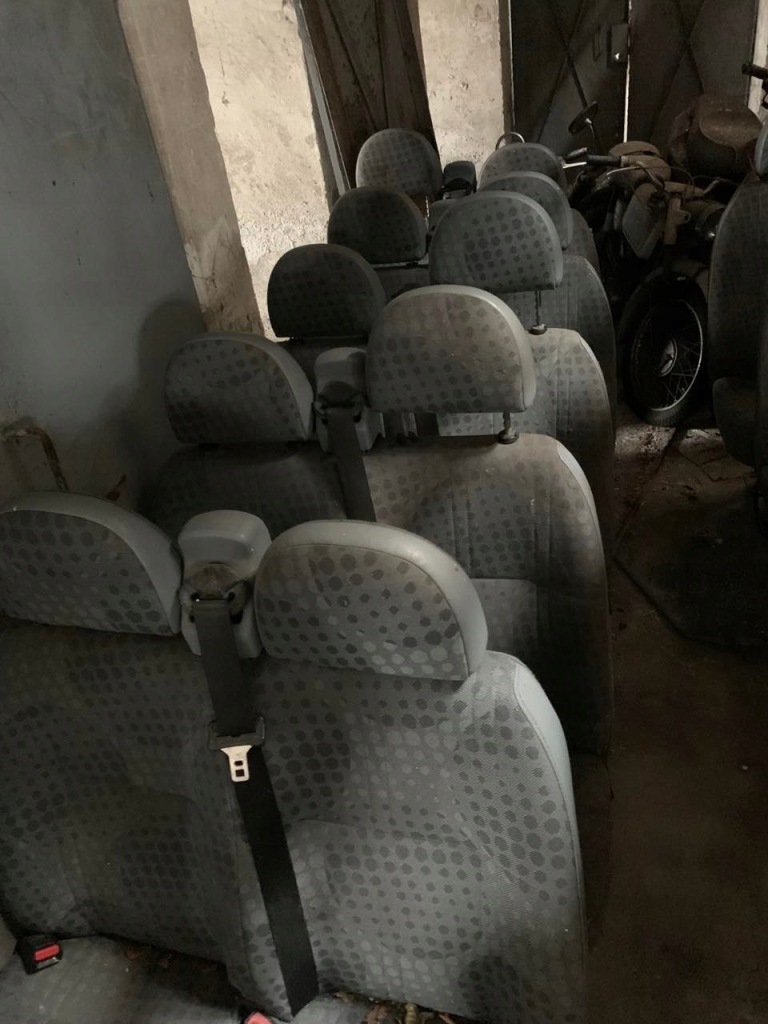 фото №1, Ford transit mk7 сидіння заднє сидіння пасажира 2011 2012 2013 2014