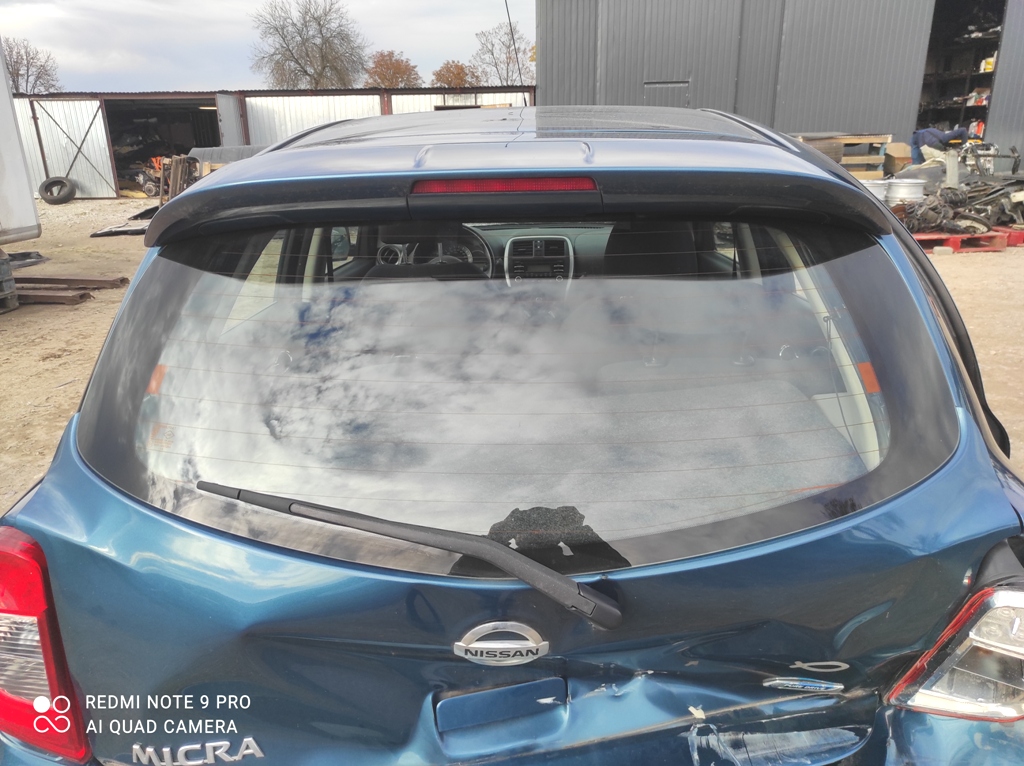 фото №1, Стекло задняя крышки задняя 2013 nissan micra k13 lift