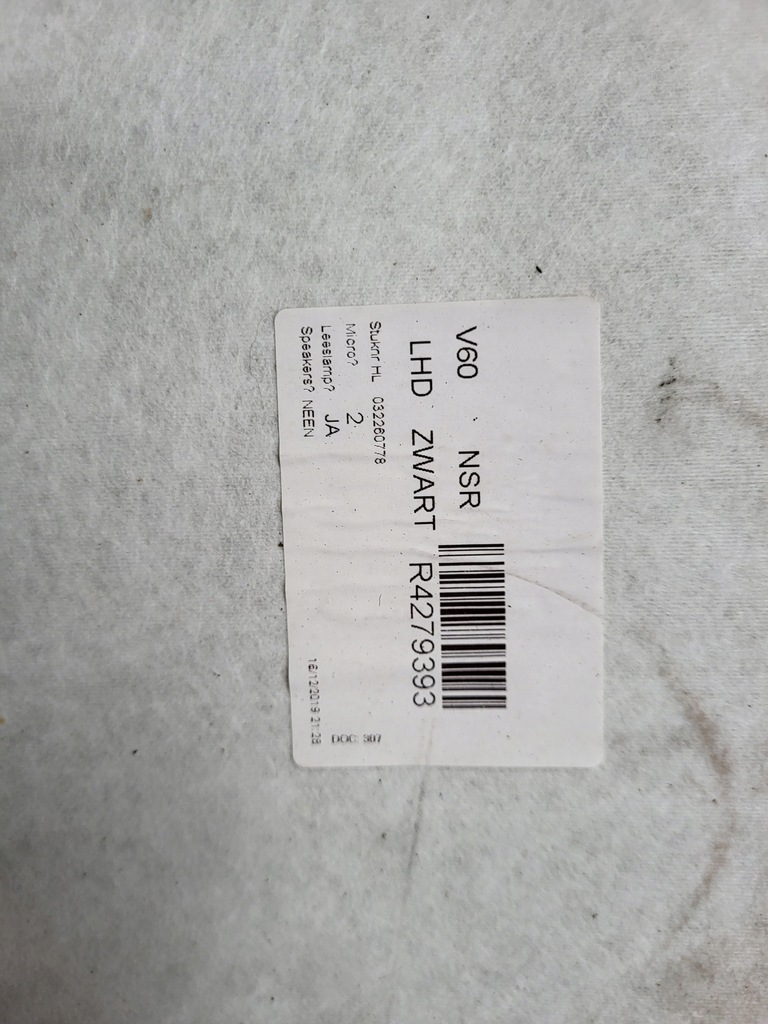 фото №6, Стеля volvo v60 ii r-design 18-