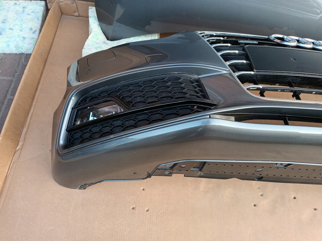 фото №9, Audi a5 8t lift s - line kompletny перед бампер капот bez покраска lx7r