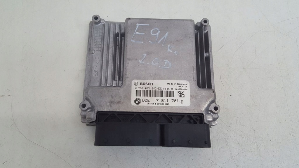 фото №1, Блок керування бортовий комп'ютер двигуна bmw e91 2,0d
