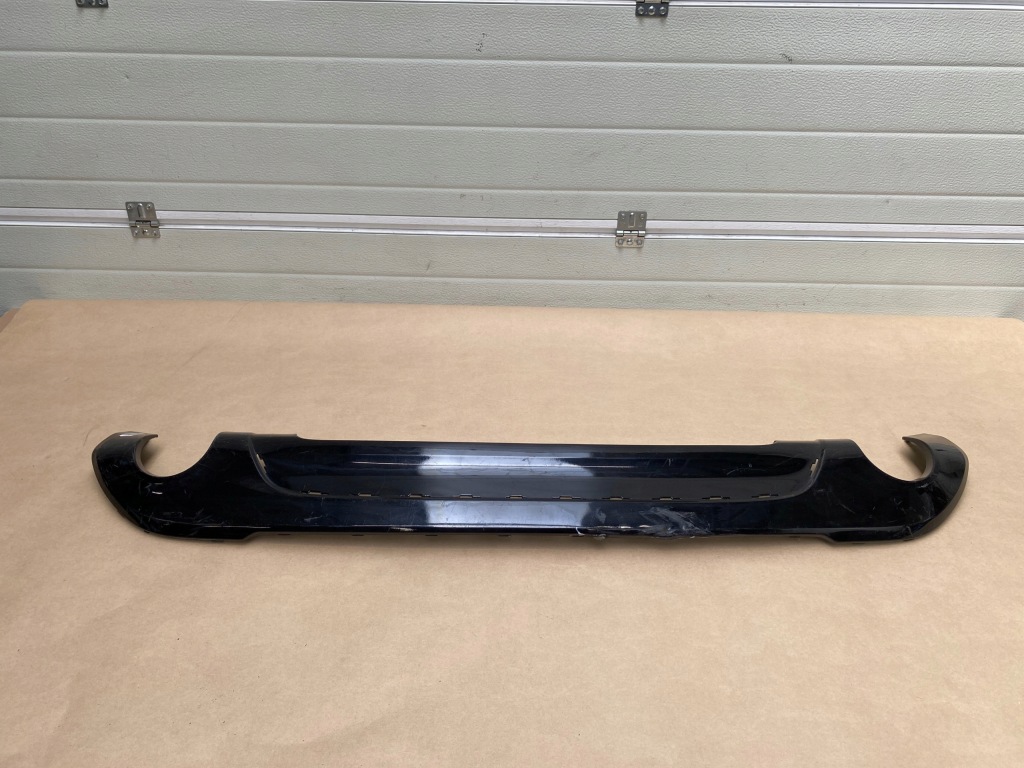 Диффузор бампера задний  bmw x1 f48 przedlift спойлер накладка защита 7332324 Недорого