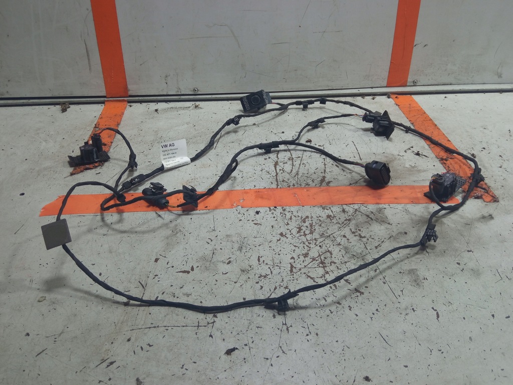 фото №1, Vw volkswagen id4 id.4 джгут бампера задня 4xpdc