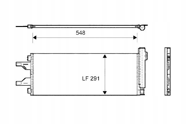 фото №1, Valeo 814069 конденсатор, кондиционер