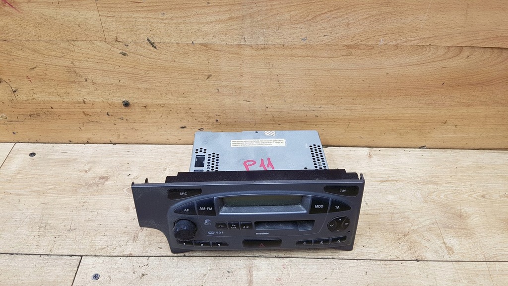 фото №1, Радио кассета nissan primera p11