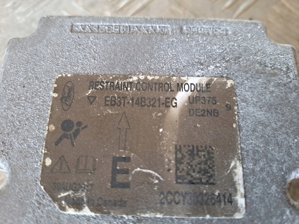 фото №3, Ford ranger iii 3.2 tdci модуль подушек подушка безопасности