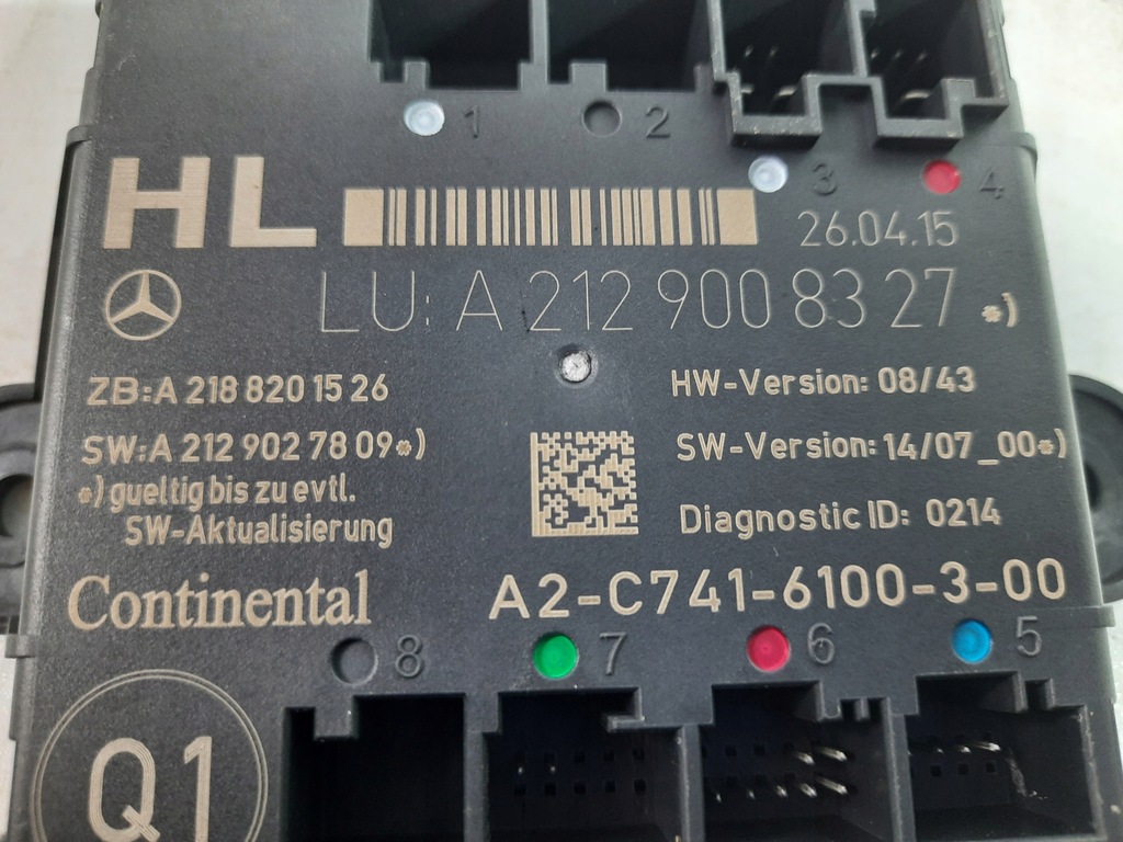 фото №5, Mercedes glk x204 3.5 09-15 модуль двері лівий задня a2129008327 usa