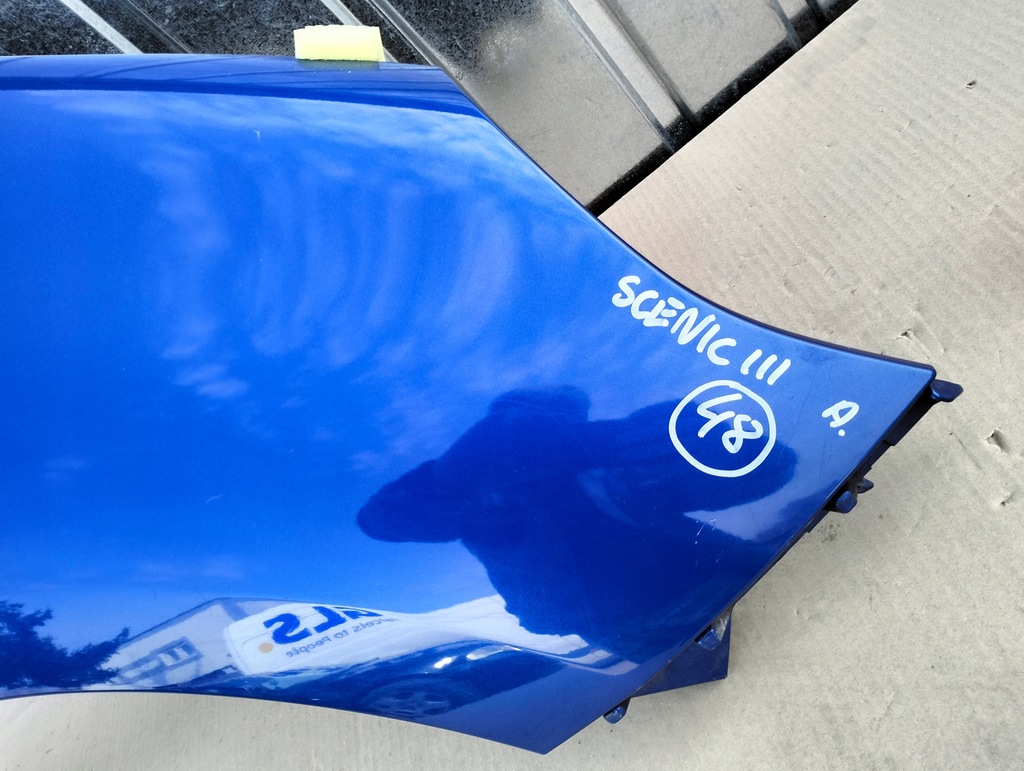 фото №3, Крыло правый перед renault grand scenic iii цвет terna lata 2008-2012