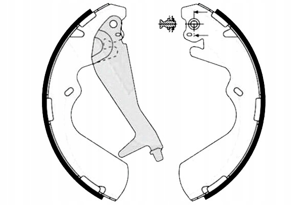 фото №1, Brembo тормозные колодки тормозные hyundai galloper ii h-1 h