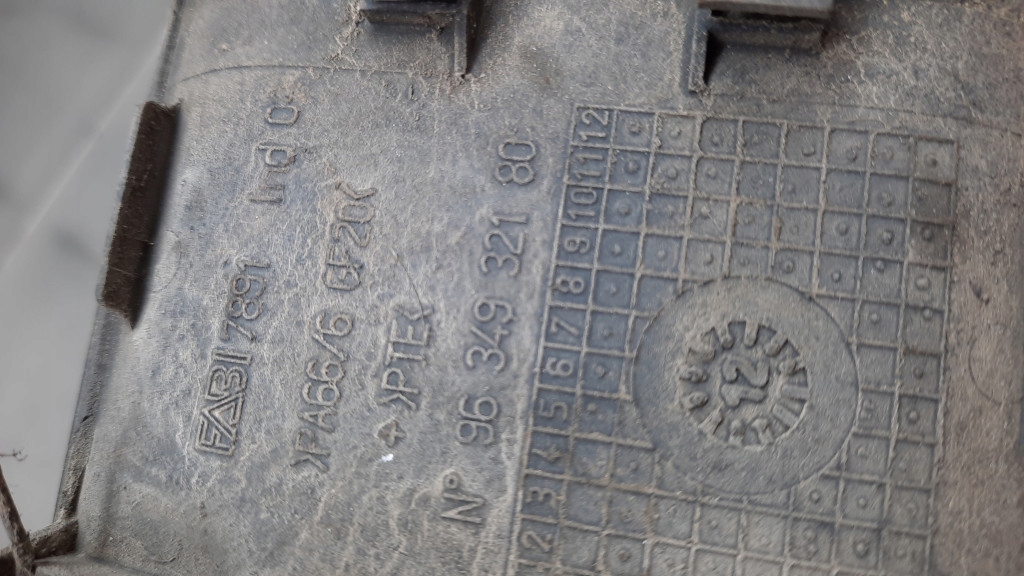 фото №5, Ручка внутренняя задняя правая 9634932180 citroen berlingo i lift