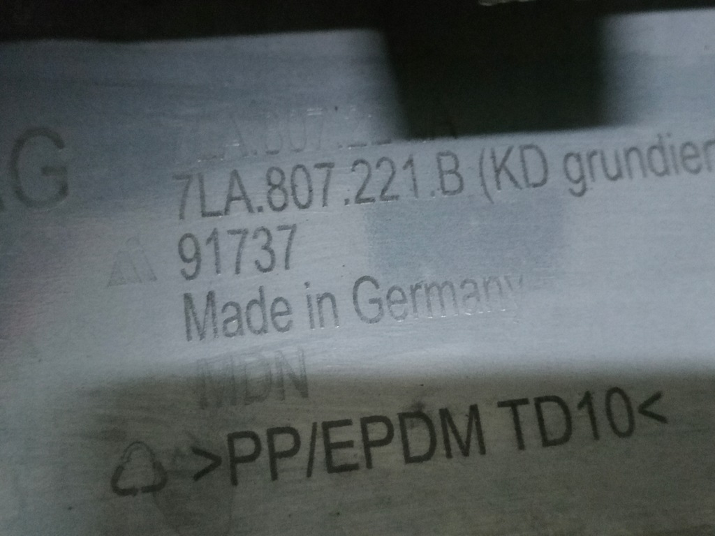 фото №12, Vw t6 lift 7la multivan бампер перед передний + решётка