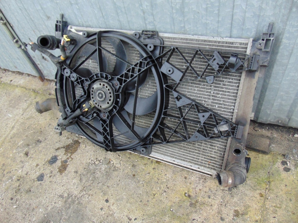 фото №3, Комплект радиатор вентилятор combo d doblo ii 1.3 d