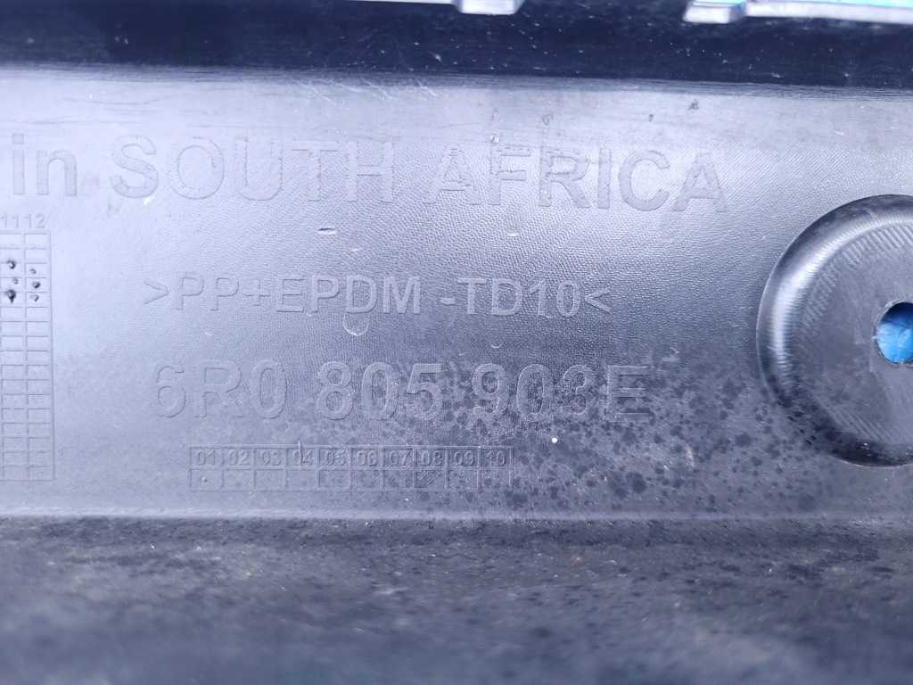 фото №9, Vw polo v | бампер спойлер перед передній cross 6r0805903e | 1102