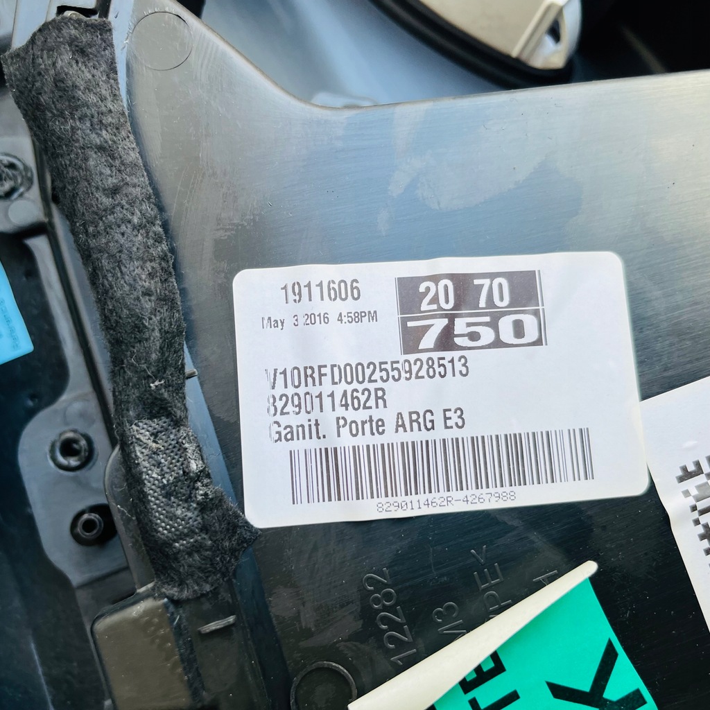 фото №6, Обшивка двері лівий задня renault talisman sedan