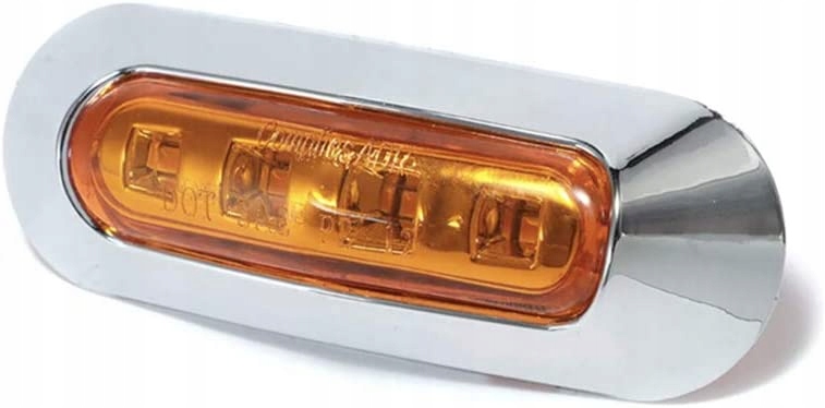 фото №5, 10 szt лампа габаритная 4 led светодиоды габаритный фонарь