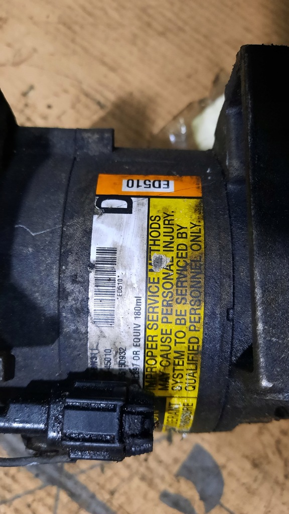 фото №6, Компрессор кондиционера nissan primera 2.2d 05r