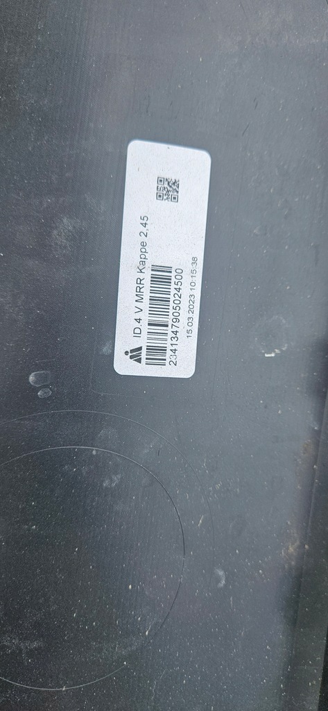 фото №10, Решётка радиатора решётка радиатора накладка бампера volkswagen vw id.4 id4 11a orginał