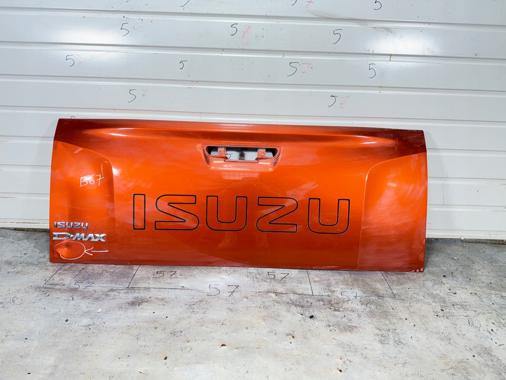 фото №1, Крышка багажника задняя борт isuzu d-max 2021 2022 2023 2024 2025