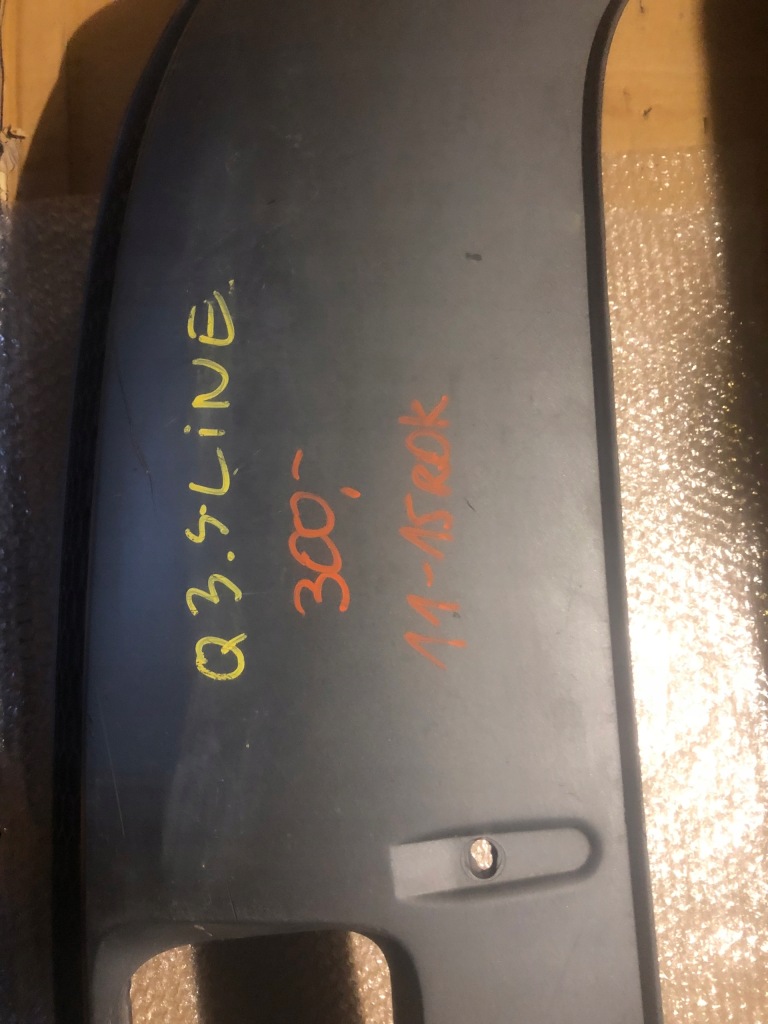 Audi q3 s-line 8u0807521h спойлер дифузор накладка бампер задня Доставка