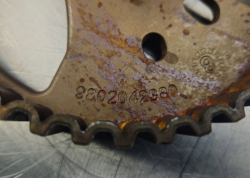 фото №5, Ford mondeo mk5 2.0 tdci колесо зубчатое 9802042380