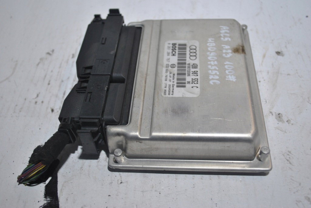 фото №7, Бортовий комп'ютер двигуна audi a6 c5 4b0907552c