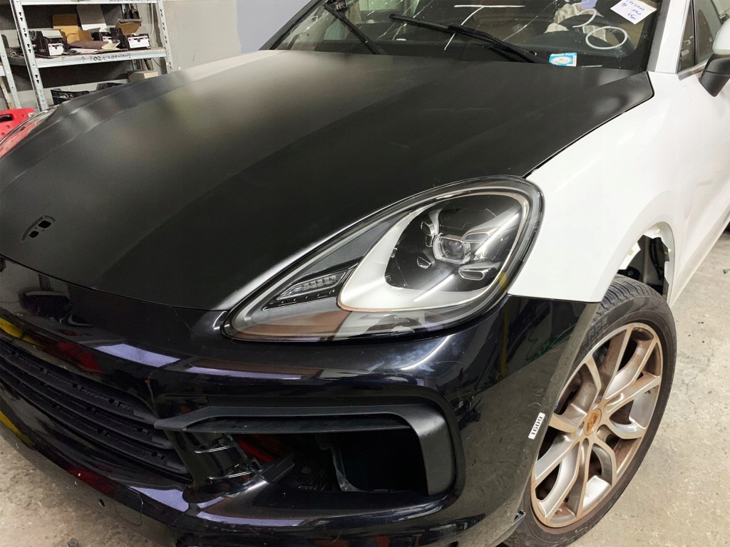 Капот крышка двигателя porsche cayenne 9y e3 19-23r алюминиевая Недорого