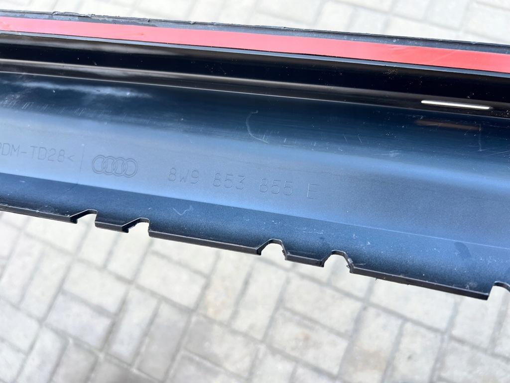 фото №8, Audi a4 b9 allroad quattro молдинг накладка порог порог левая 8w9853855e