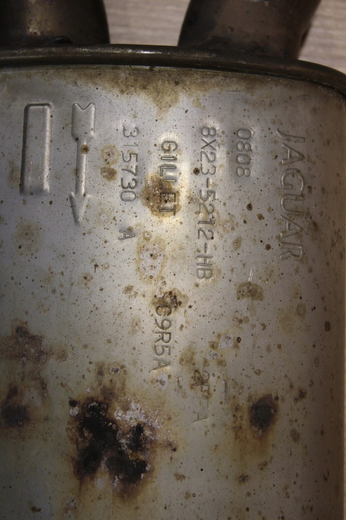 фото №5, Гасник вихлоп середній jaguar xf x250 2.7d